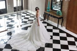 Νυφικό Harlem πριγκιπικό με κορσέ - Fashion Brides Σέρρες.