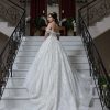 Νυφικό Harlem με μεγάλη ουρά - Fashion Brides Σέρρες.