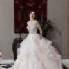 Νυφικό Heather πριγκιπικό με δαντέλα - Fashion Brides Σέρρες.