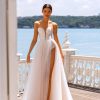 Νυφικό Alice με κορσέ και ψηλό σκίσιμο στη φούστα - Fashion Brides Σέρρες.
