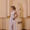 Νυφικό Jacquelin γοργονέ με αλυσίδες πέρλες - Fashion Brides Σέρρες.