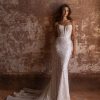 Νυφικό Santina σε γοργονέ γραμμή με κορσέ - Fashion Brides Σέρρες.